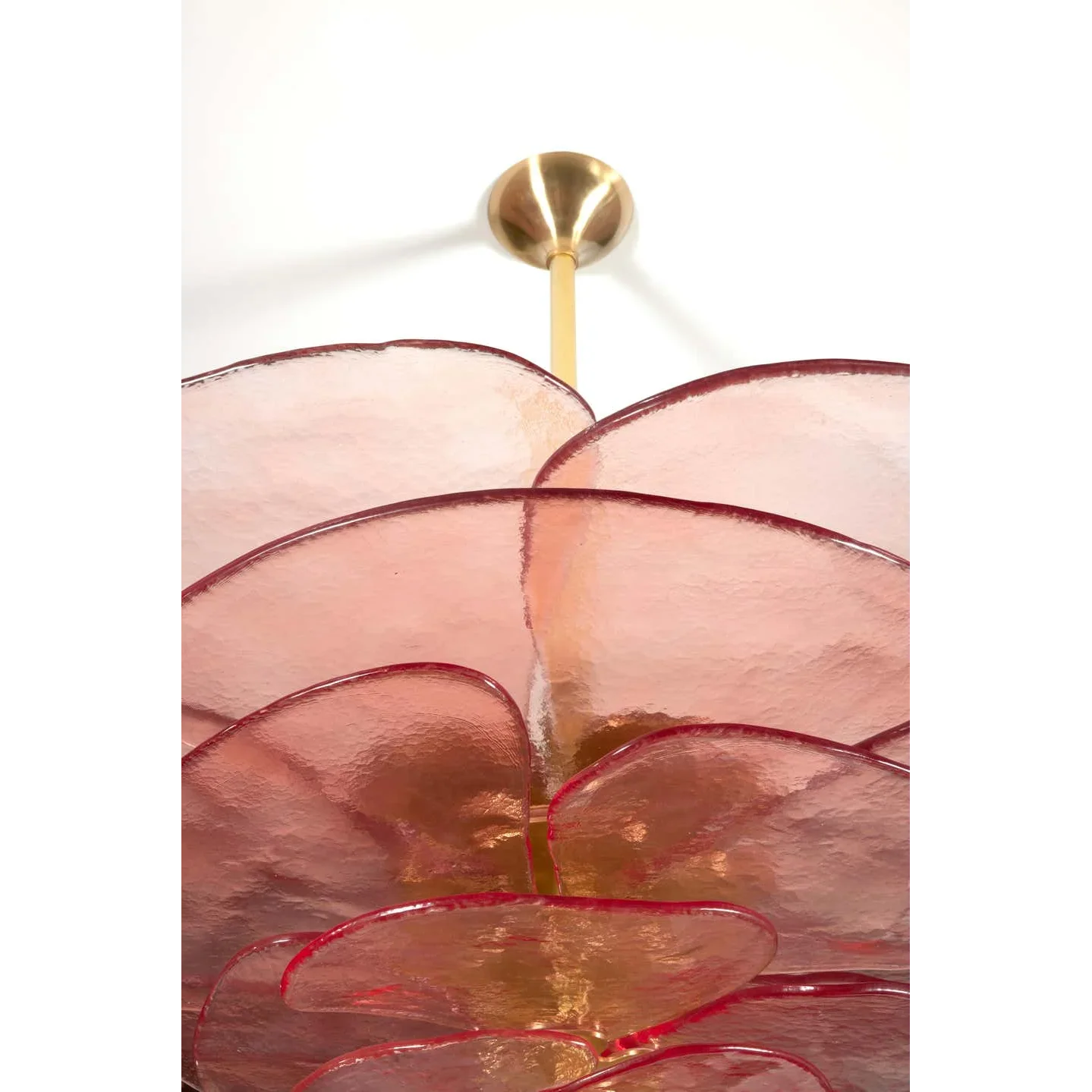 GREEN FIORE ART DECO GLASS CHANDELIER | CLZL896620G