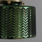 GREEN GLASS WALL LAMP | CL120055