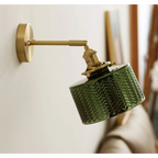 GREEN GLASS WALL LAMP | CL120055