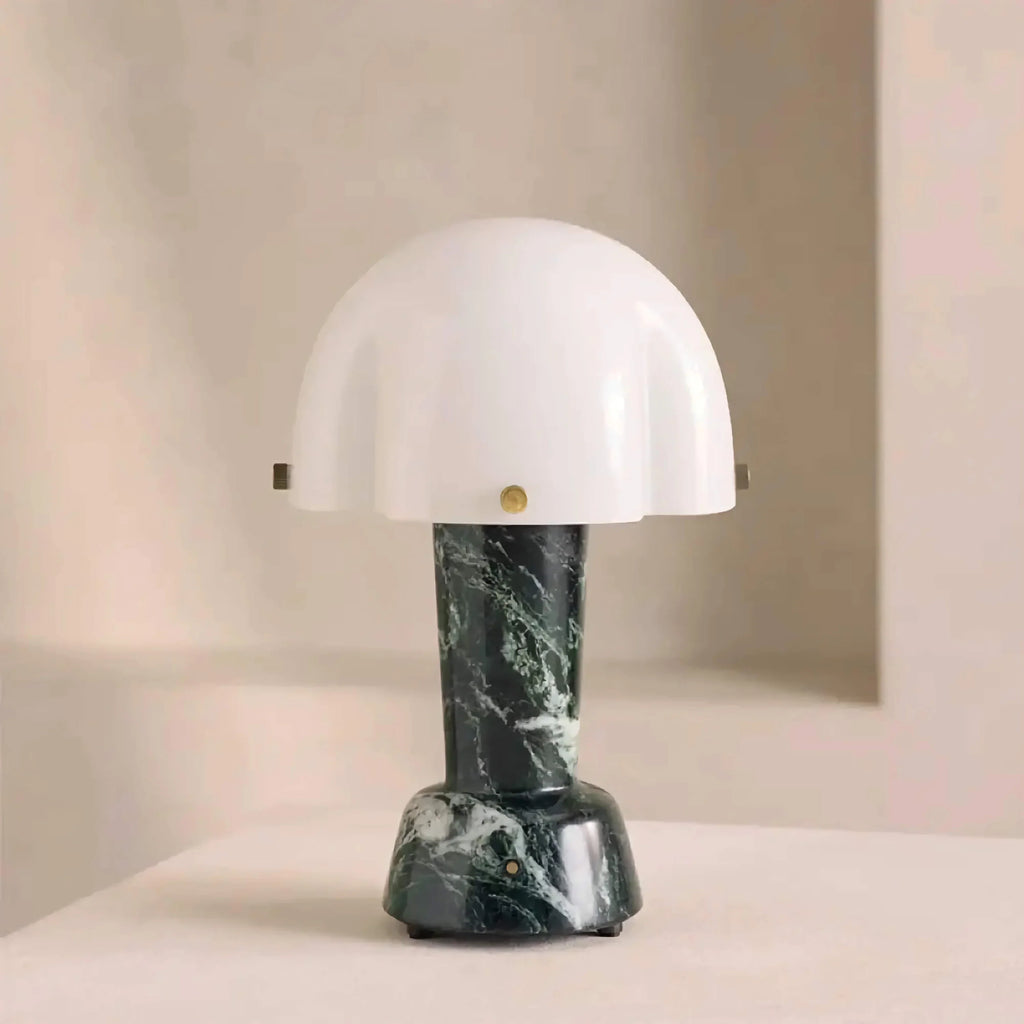 GREEN MARBLE BASE TABLE LAMP | CLFLSIS02