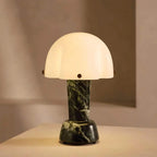 GREEN MARBLE BASE TABLE LAMP | CLFLSIS02