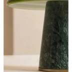 GREEN MARBLE DOME TABLE LAMP | CLPOP14S