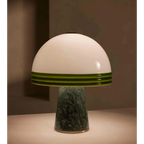 GREEN MARBLE DOME TABLE LAMP | CLPOP14S