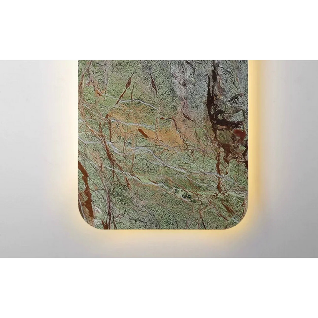 GREEN MARBLE RECTANGULAR WALL LAMP | CITTERIO DESIGN CLGH89520