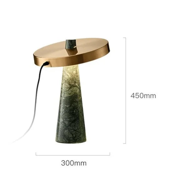 GREEN MARBLE TABLE LAMPS | EDITION DESIGN KL858