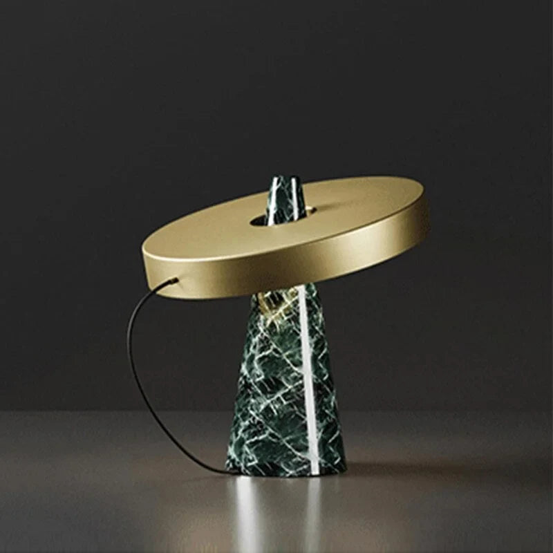 GREEN MARBLE TABLE LAMPS | EDITION DESIGN KL858