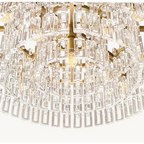 HAND-CUT CRYSTAL DRUM CHANDELIER | CLHUYL0251