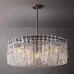 HAND-CUT CRYSTAL DRUM CHANDELIER | CLHUYL0251