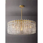 HAND-CUT CRYSTAL DRUM CHANDELIER | CLHUYL0251