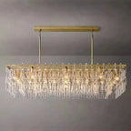 HAND-CUT CRYSTAL RECTANGULAR CHANDELIER | CLHUYL0250