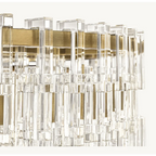 HAND-CUT CRYSTAL RECTANGULAR CHANDELIER | CLHUYL0250