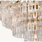 HAND-CUT CRYSTAL TIERED CHANDELIER | CLHUYL0250