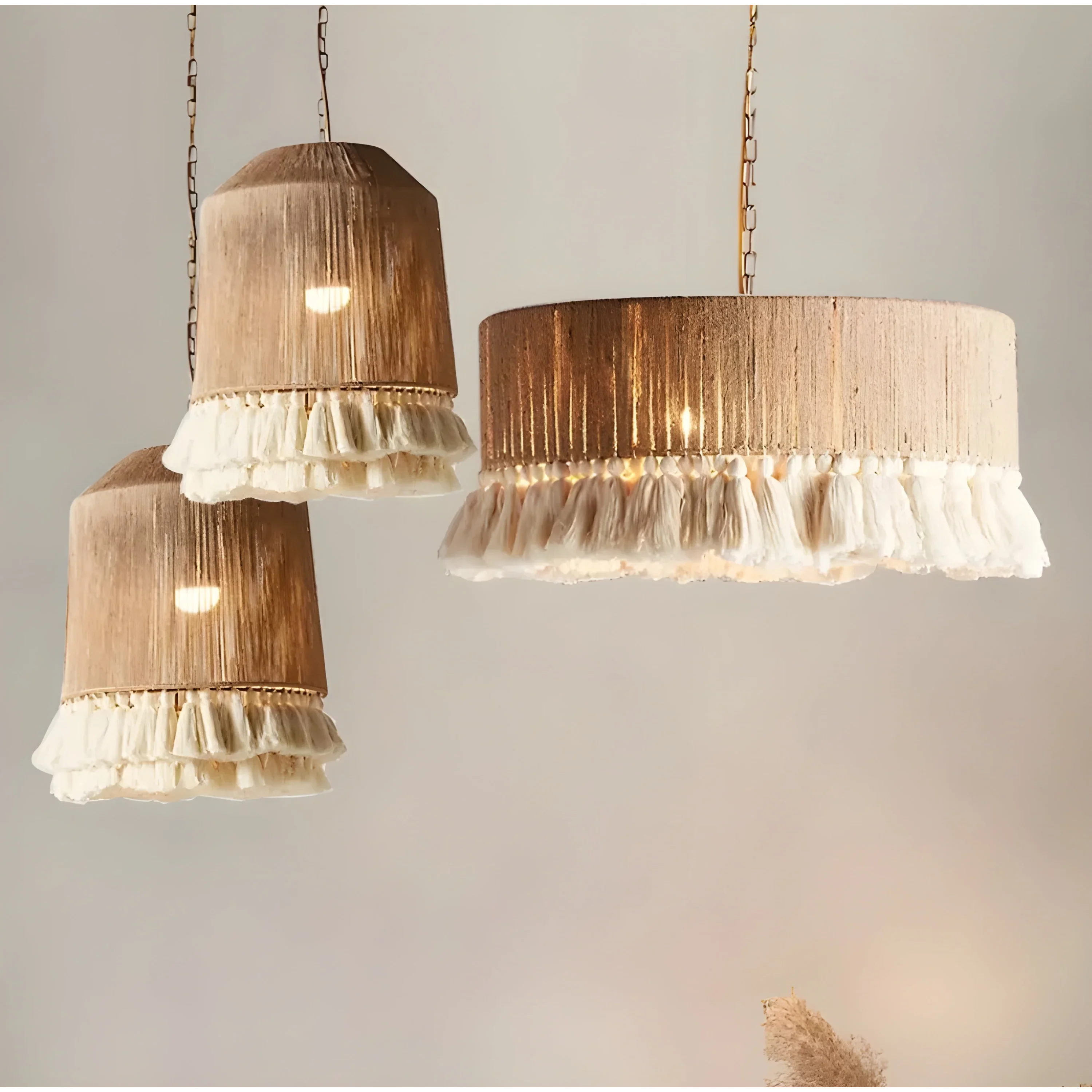 HAND-KNITTED RATTAN PENDANT LIGHTS | DESIGN CLP8502