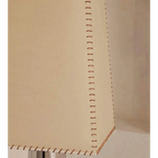 HAND-STITCHED FABRIC SHADE FLOOR LAMP | CLKPUO15