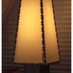 HAND-STITCHED FABRIC TABLE LAMP | CLOPSS045