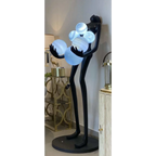 HANDCRAFTED MAN FIGURE SCULPTURE LAMP | CL541232