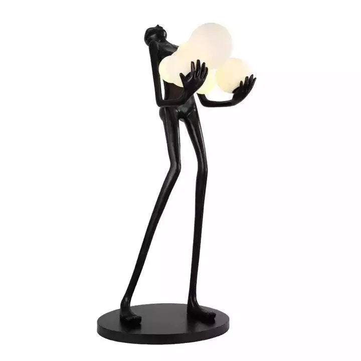 HANDCRAFTED MAN FIGURE SCULPTURE LAMP | CL541232