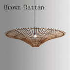 HANDCRAFTED WICKER PENDANT LIGHTING
