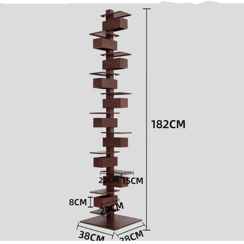 HANDCRAFTED WOOD & IRON FLOOR LAMP SALITA FLOOR LAMPS