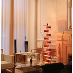 HANDCRAFTED WOOD & IRON FLOOR LAMP SALITA FLOOR LAMPS