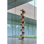 HANDCRAFTED WOOD & IRON FLOOR LAMP SALITA FLOOR LAMPS