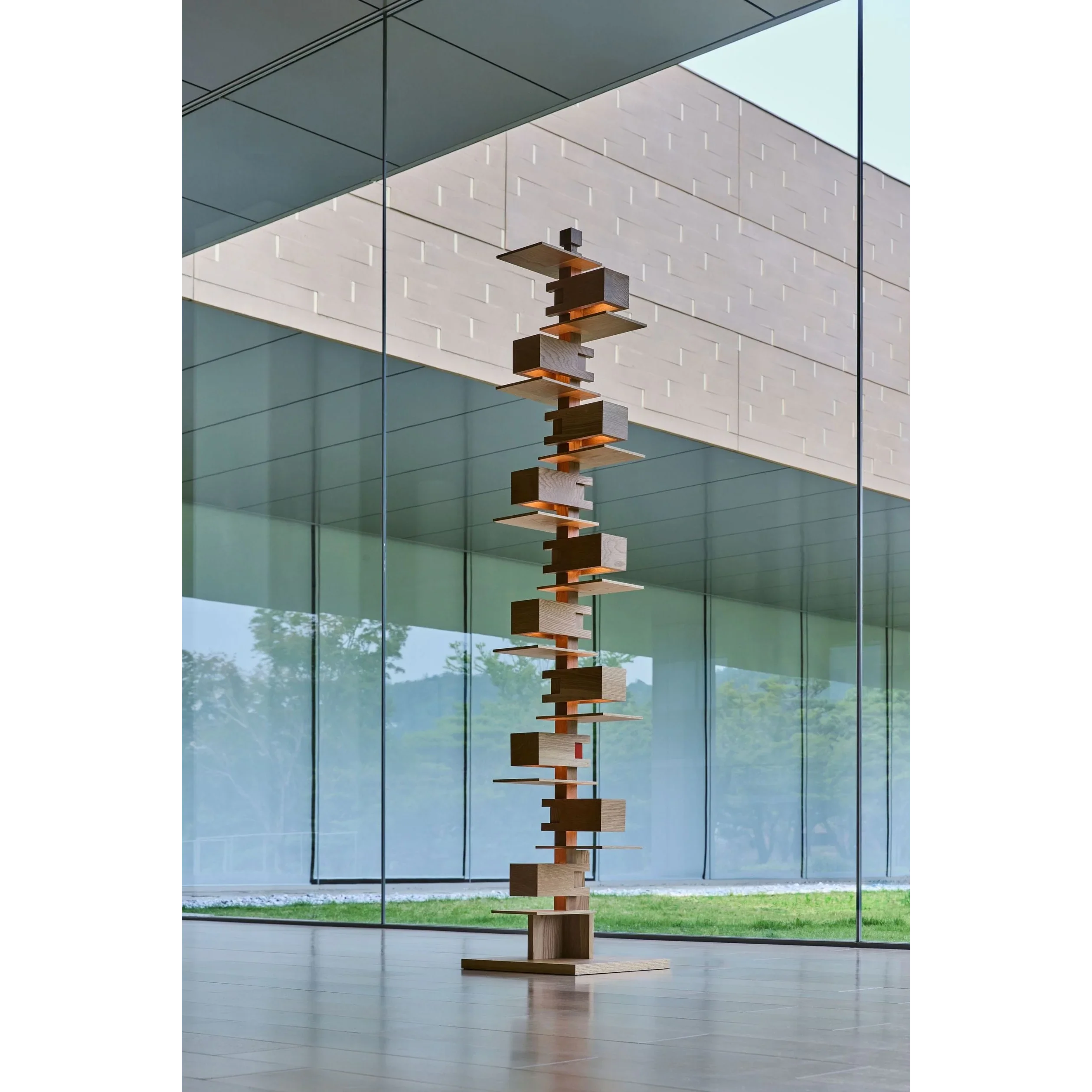 HANDCRAFTED WOOD & IRON FLOOR LAMP SALITA FLOOR LAMPS