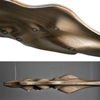 HANDCRAFTED WOOD LANDSCAPE CEILING LAMPS | CL5685696