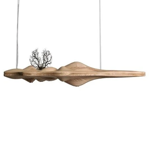 HANDCRAFTED WOOD LANDSCAPE CEILING LAMPS | CL5685696