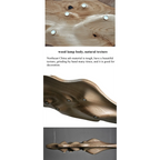 HANDCRAFTED WOOD LANDSCAPE CEILING LAMPS | CL5685696