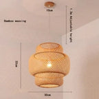 HANDMADE BAMBOO PENDANT LIGHT | CL568525