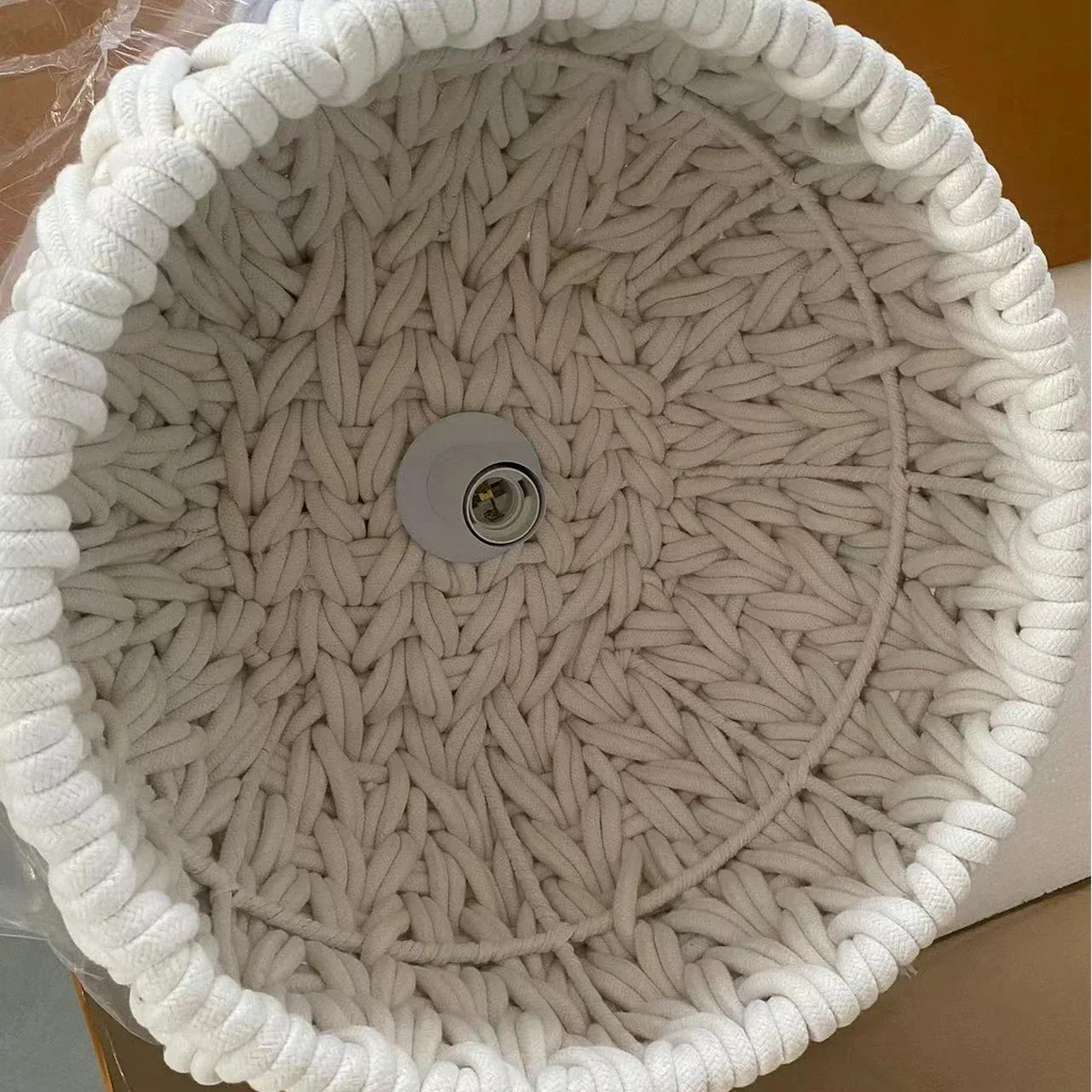 HANDMADE KNITTED ROPE PENDANT LIGHT | CLF5852025