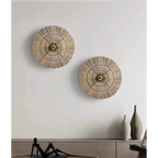 HANDMADE STRAW WALL LAMP | CLGT88520