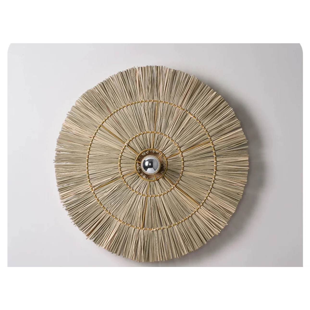 HANDMADE STRAW WALL LAMP | CLGT88520