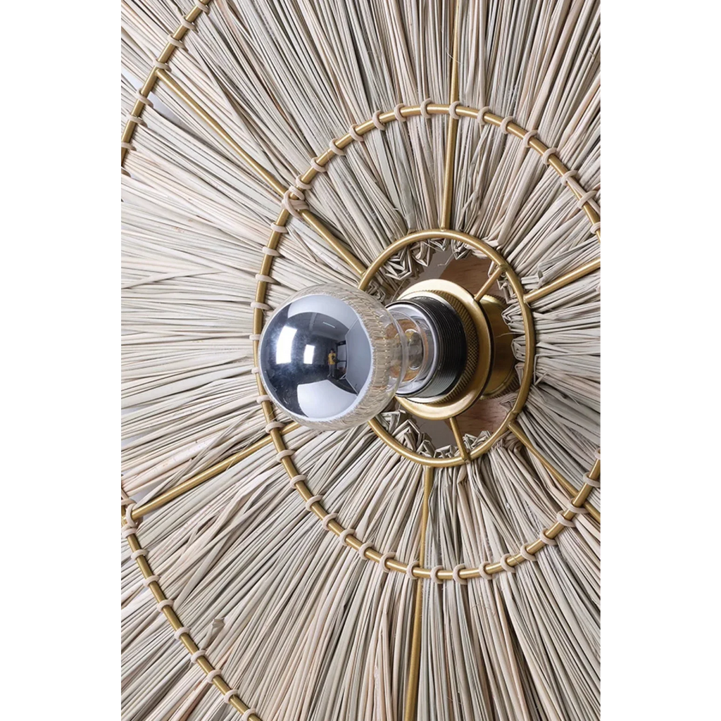 HANDMADE STRAW WALL LAMP | CLGT88520