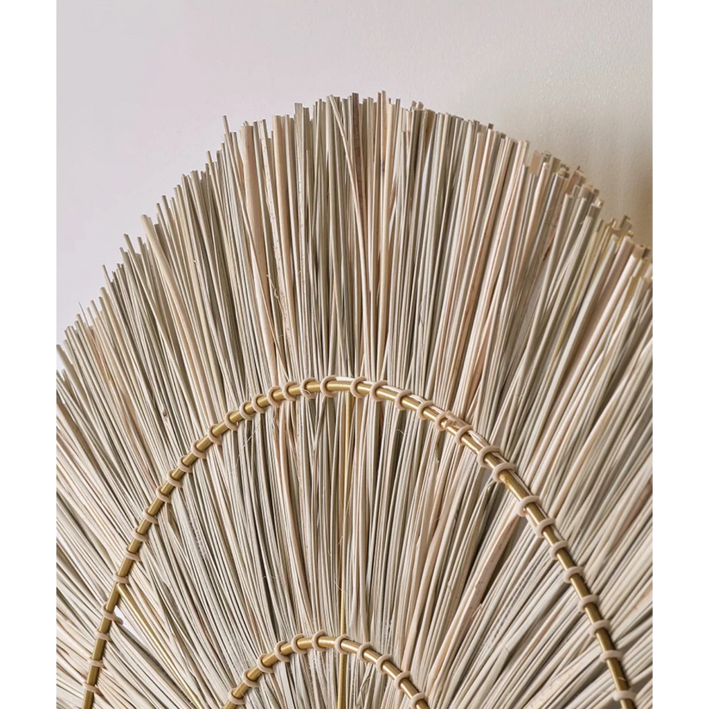 HANDMADE STRAW WALL LAMP | CLGT88520