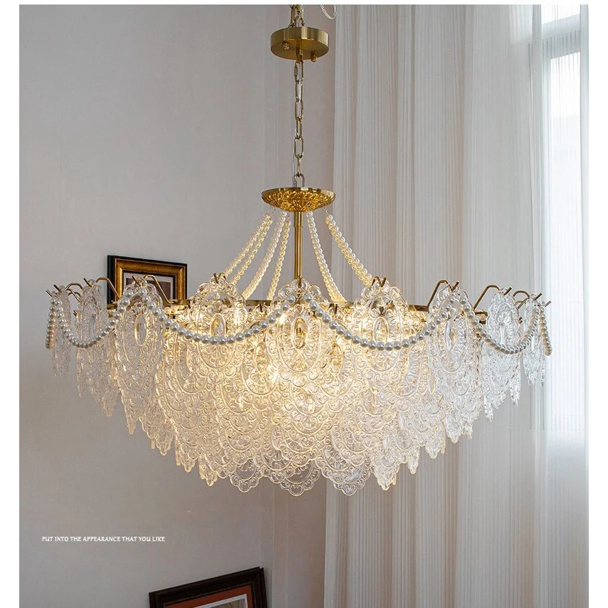 HOPXON CRYSTAL CHANDELIER | COPPER BASE