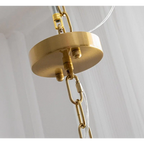 HOPXON CRYSTAL CHANDELIER | COPPER BASE