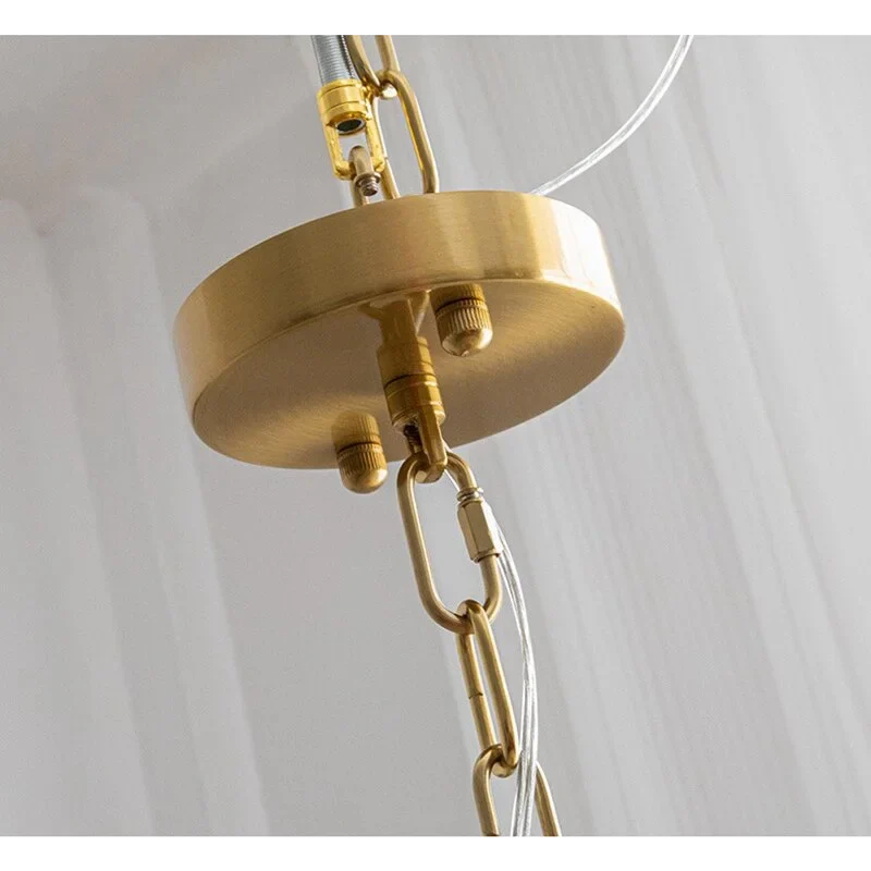 HOPXON CRYSTAL CHANDELIER | COPPER BASE