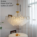 HOPXON CRYSTAL CHANDELIER | COPPER BASE