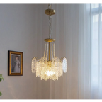 HOPXON CRYSTAL CHANDELIER | COPPER BASE