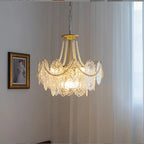 HOPXON CRYSTAL CHANDELIER | COPPER BASE