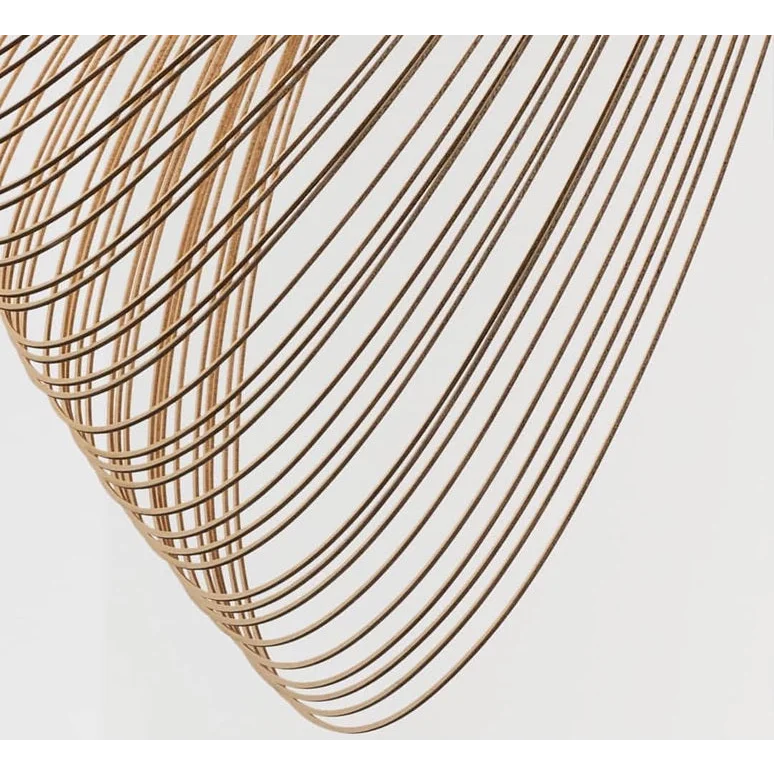 ILLAN PENDANT LAMP - LASER-CUT FLEXIBLE PLYWOOD LIGHTING | CL255488