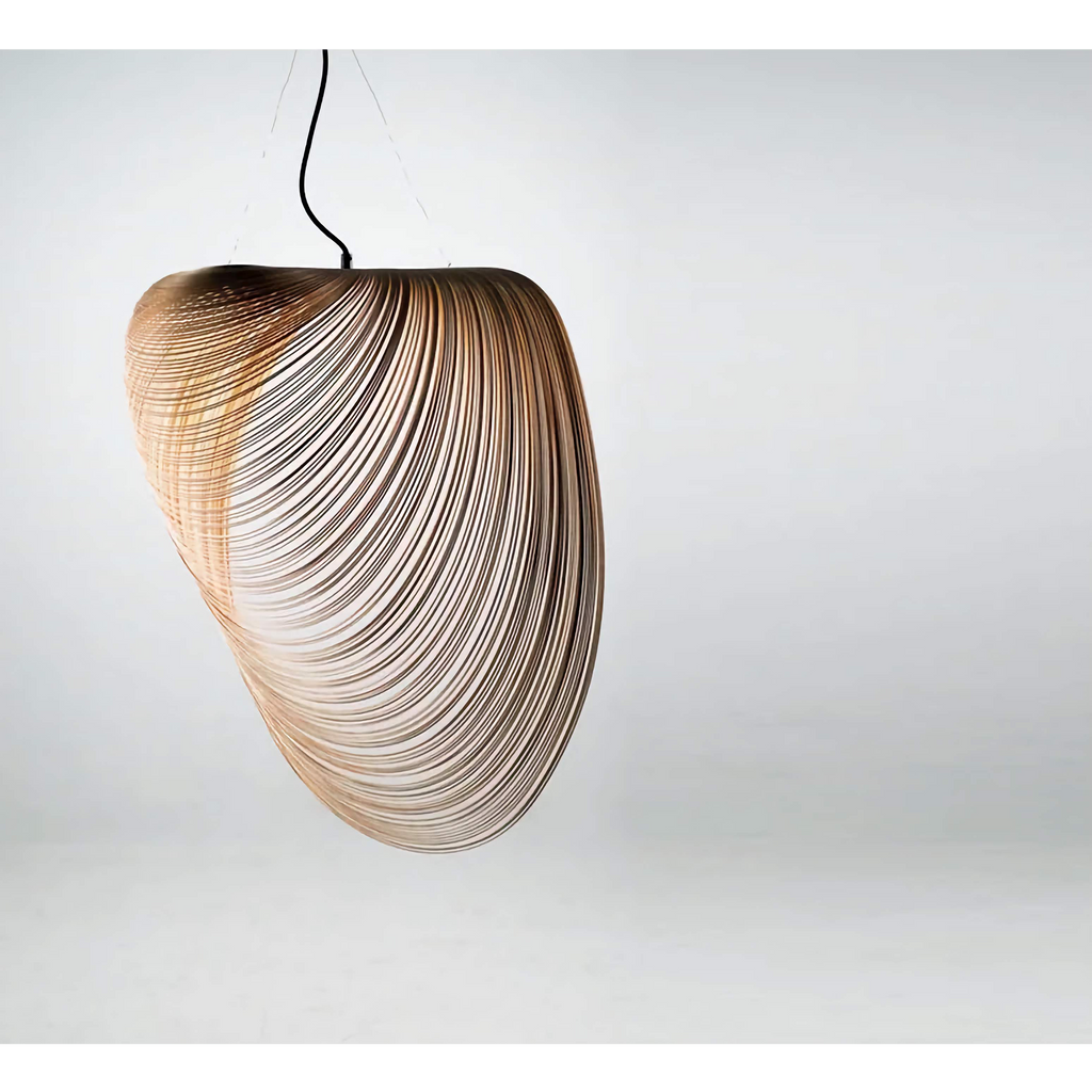 ILLAN PENDANT LAMP - LASER-CUT FLEXIBLE PLYWOOD LIGHTING | CL255488