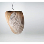 ILLAN PENDANT LAMP - LASER-CUT FLEXIBLE PLYWOOD LIGHTING | CL255488