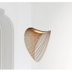 ILLAN PENDANT LAMP - LASER-CUT FLEXIBLE PLYWOOD LIGHTING | CL255488