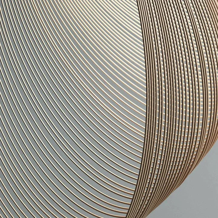 ILLAN PENDANT LAMP - LASER-CUT FLEXIBLE PLYWOOD LIGHTING | CL255488