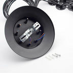 INDUSTRIAL BLACK MULTIPLE PENDANT LIGHTING