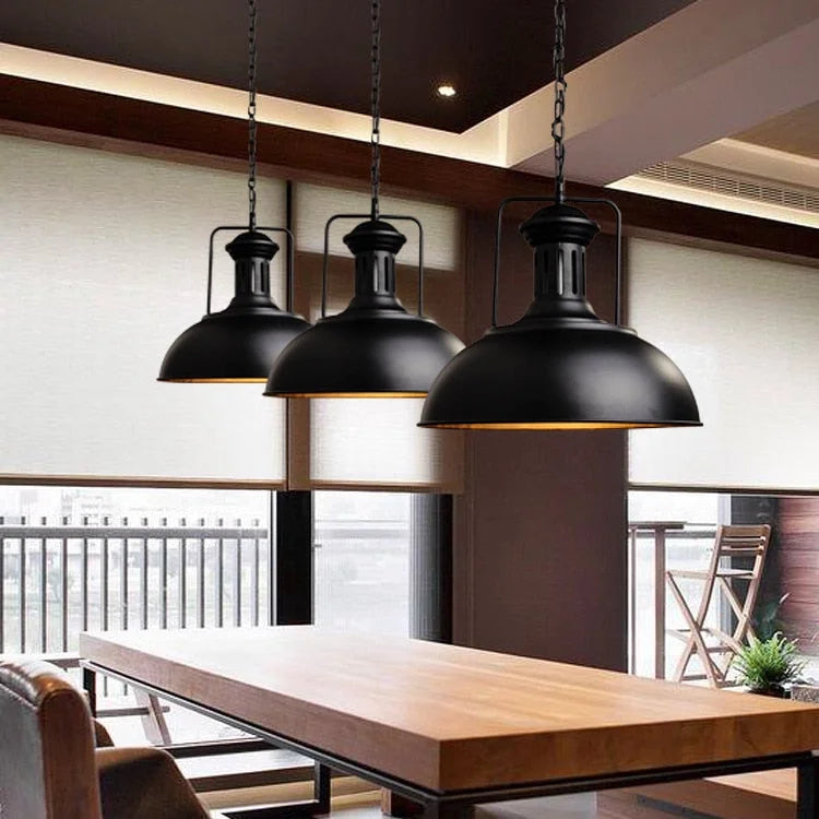 INDUSTRIAL METAL SINGLE PENDANT LIGHTS | CL32102