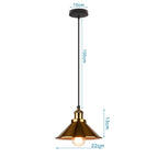 INDUSTRIAL METAL SINGLE PENDANT LIGHTS | CL54102