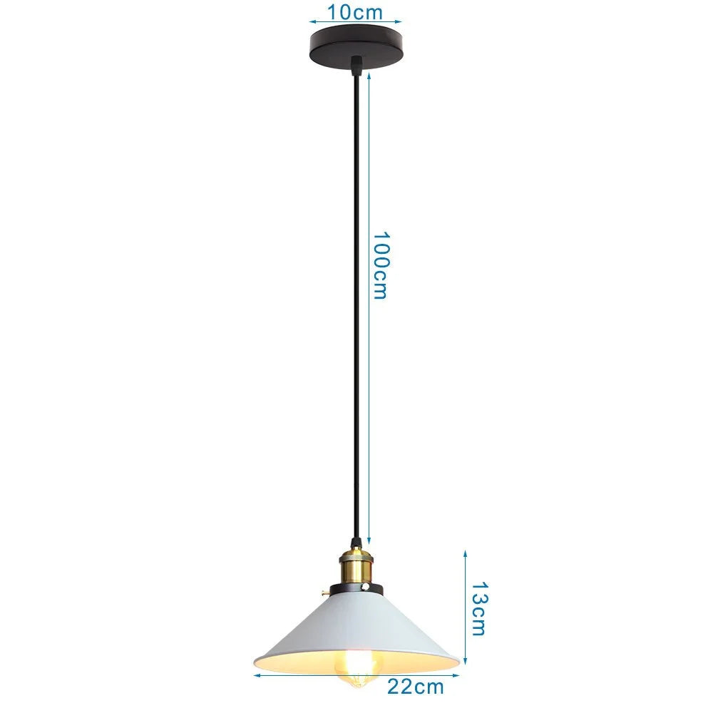 INDUSTRIAL METAL SINGLE PENDANT LIGHTS | CL54102